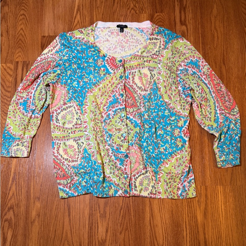 Talbots Multicolor Knit Sweater - Picture 5 of 5